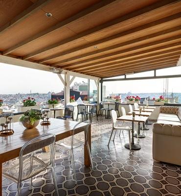 Galata Antique Hotel – Terrasse sur le toit